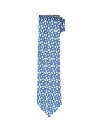Corbata elefantes Azul/verde