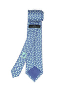 Corbata elefantes Azul/verde
