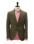 Chaqueta Lino Tencel Lavada Verde