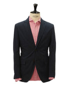 Chaqueta popelin lavada Azul