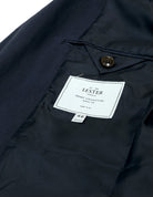 Chaqueta popelin lavada Azul