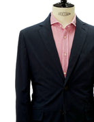 Chaqueta popelin lavada Azul