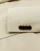 Chaqueta lino tencel lavada Beige