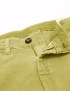 Pantalón chino sarga lavado Amarillo