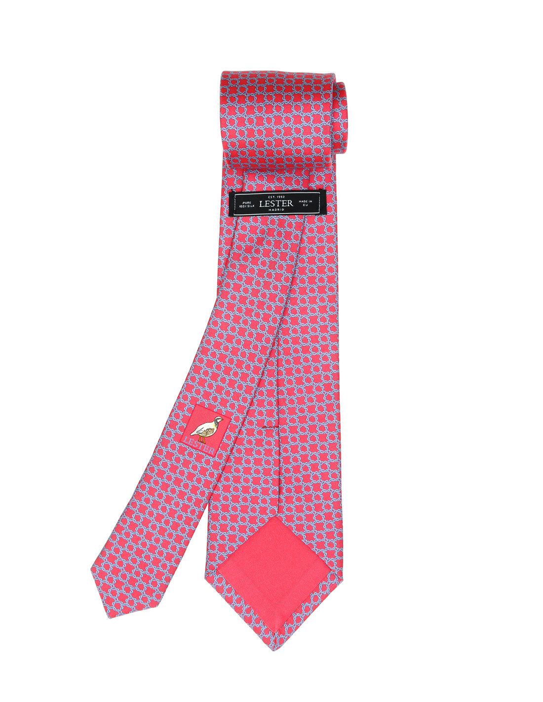 Corbata nudos Rojo/azul