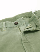 Pantalón chino sarga lavado Verde claro