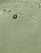 Pantalón chino sarga lavado Verde claro