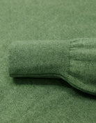 Jersey pico algodón Verde medio