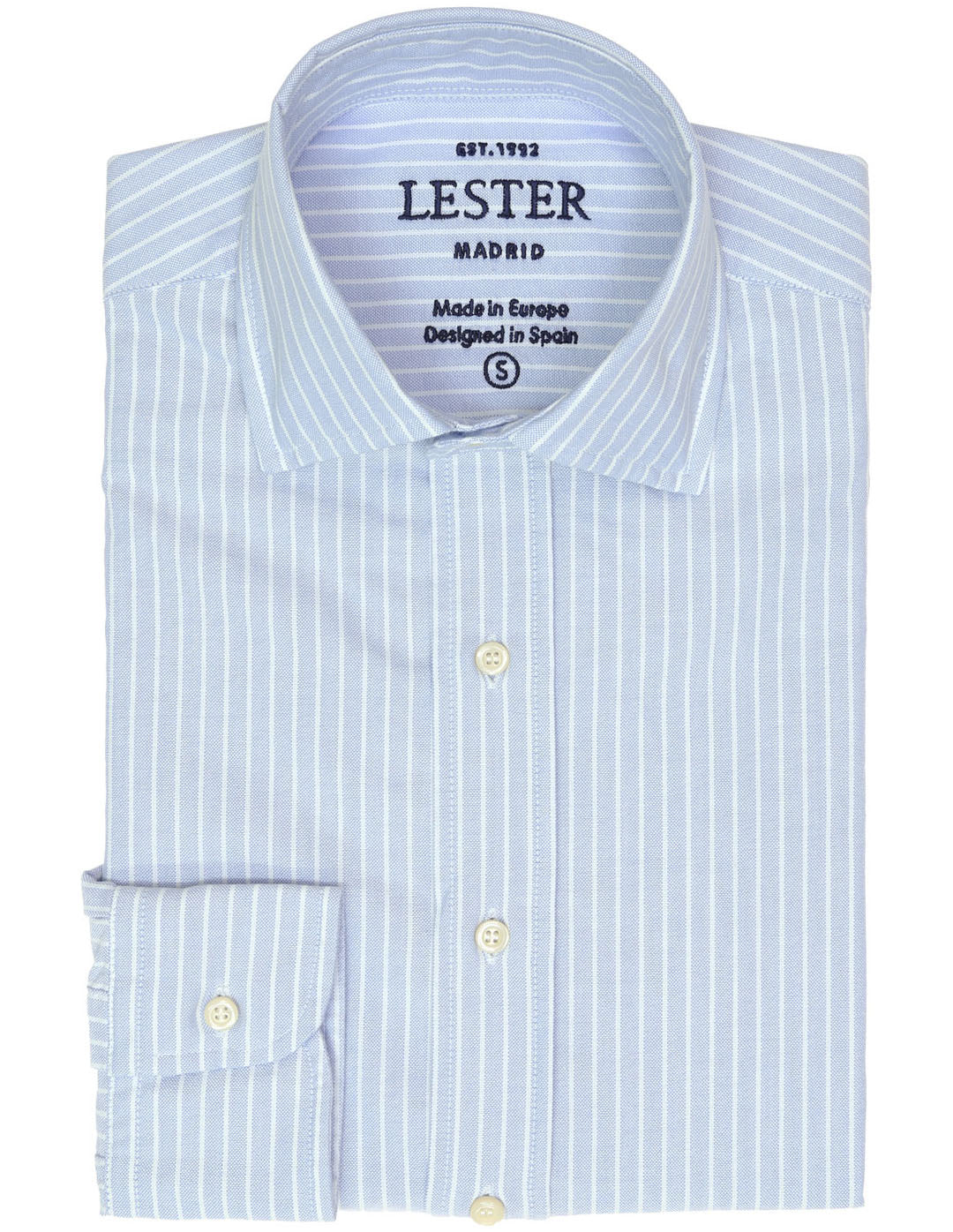 Camisa sport oxford raya par Azul