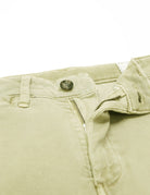 Pantalón chino sarga lavado Beige