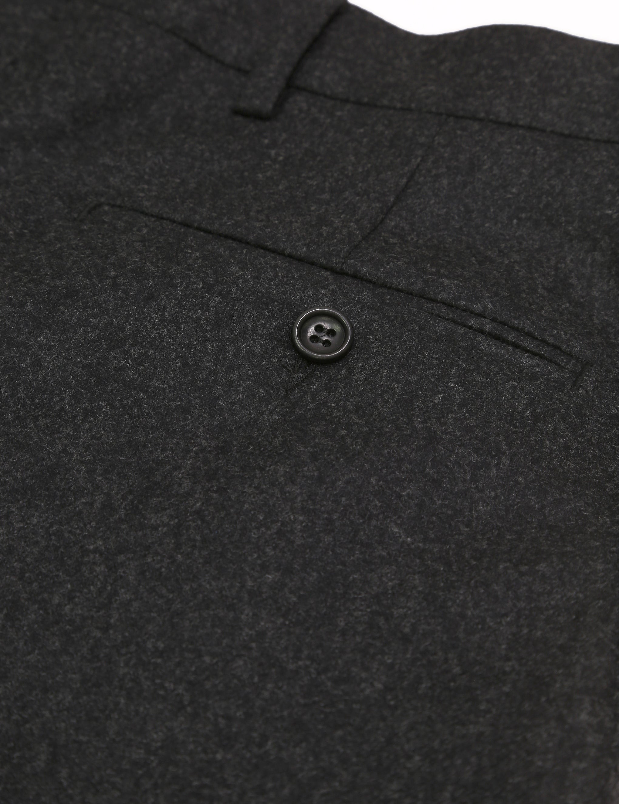 Pantalón franela pinzas Gris oscuro