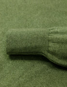 Jersey pico algodón Verde oscuro