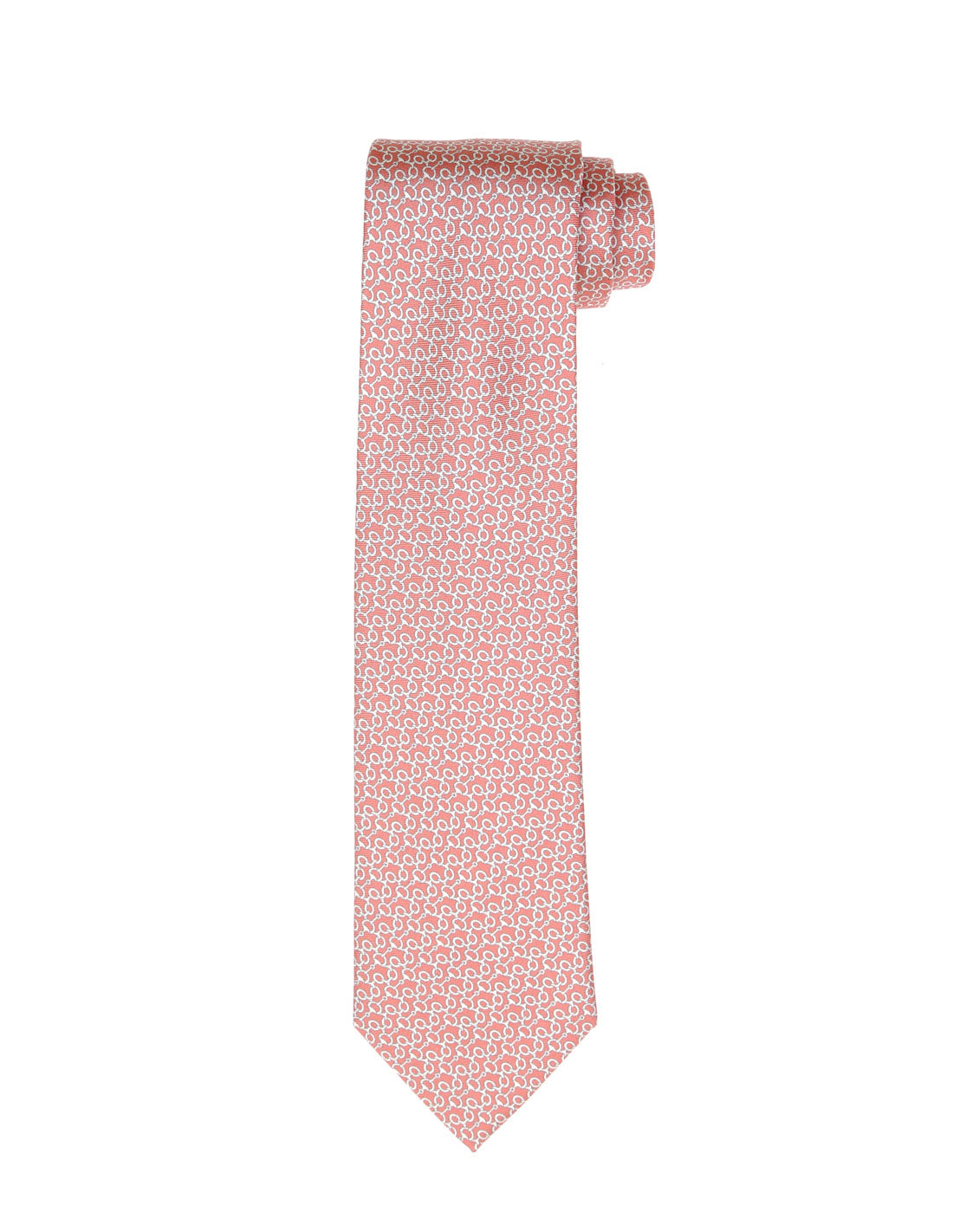 Corbata cadena calabrotes Rojo/gris