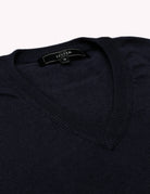 Jersey pico algodón Azul oscuro