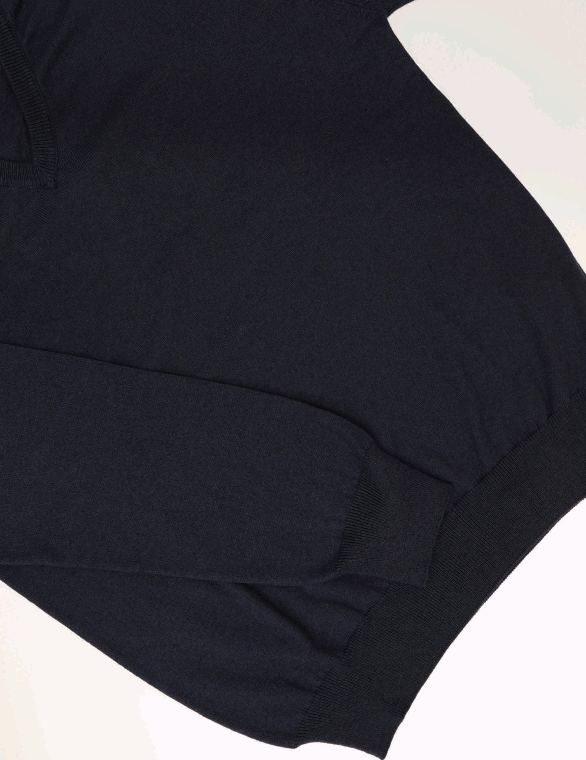 Jersey pico algodón Azul oscuro
