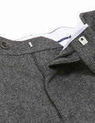 Pantalón franela s/pinzas Gris medio
