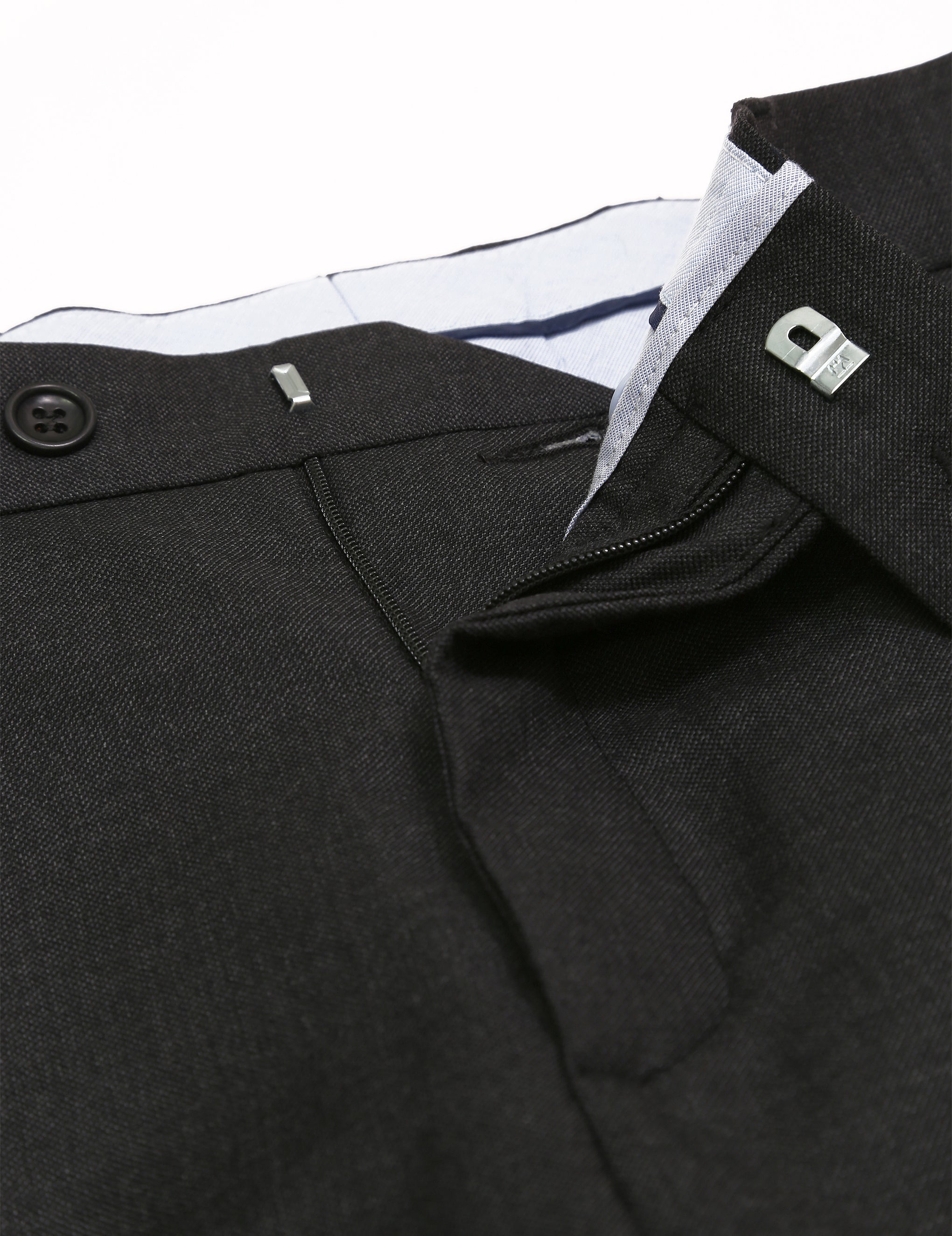 Pantalón vestir pinzas Gris