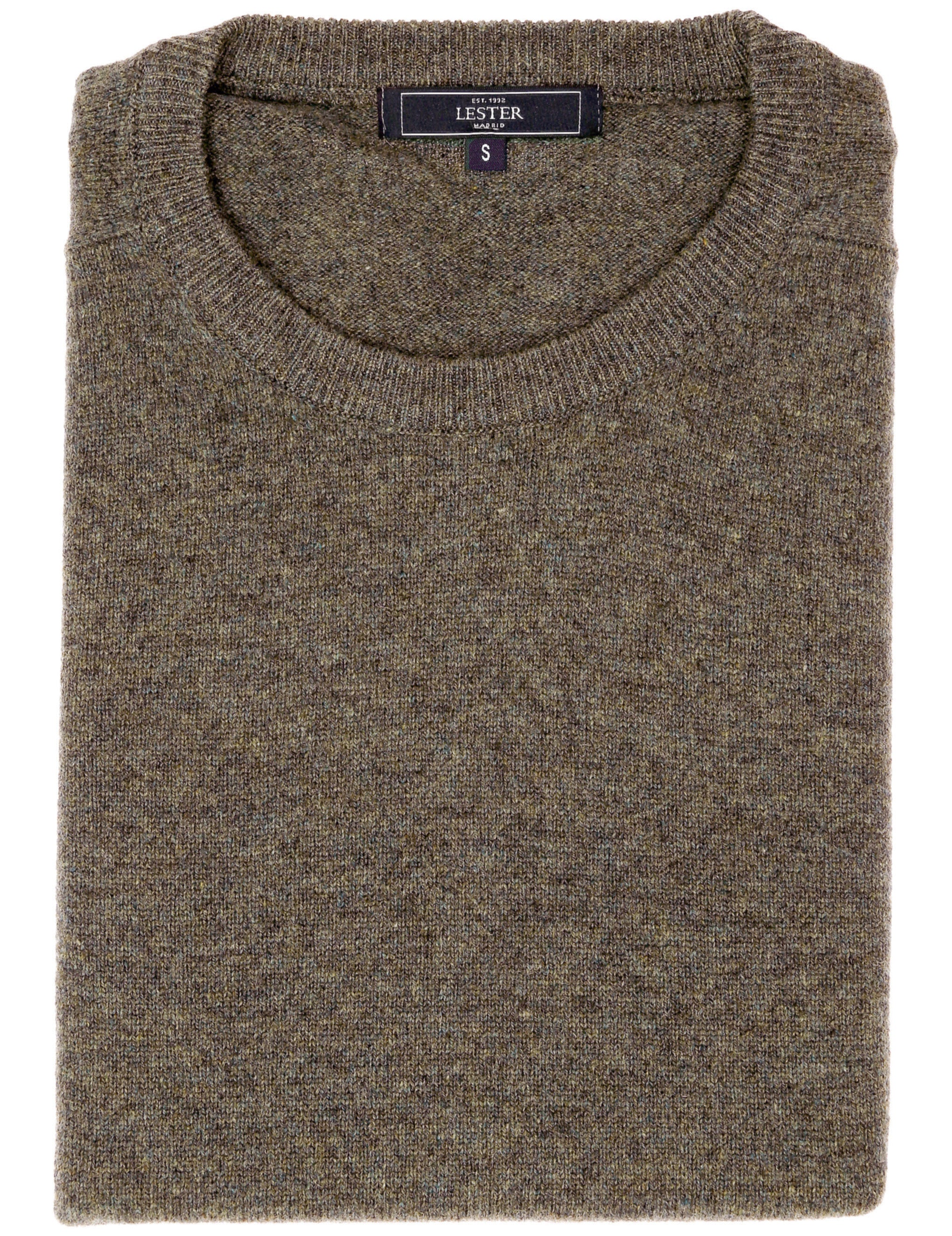 Jersey lana caja Beige