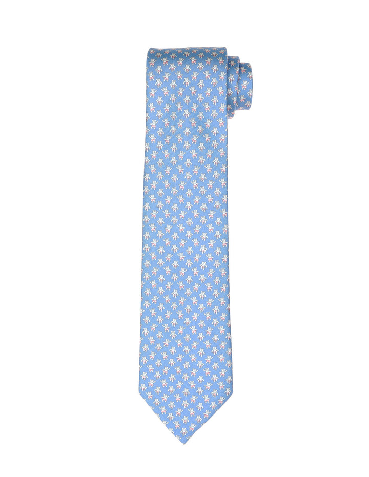 Corbata ositos Azul/rosa