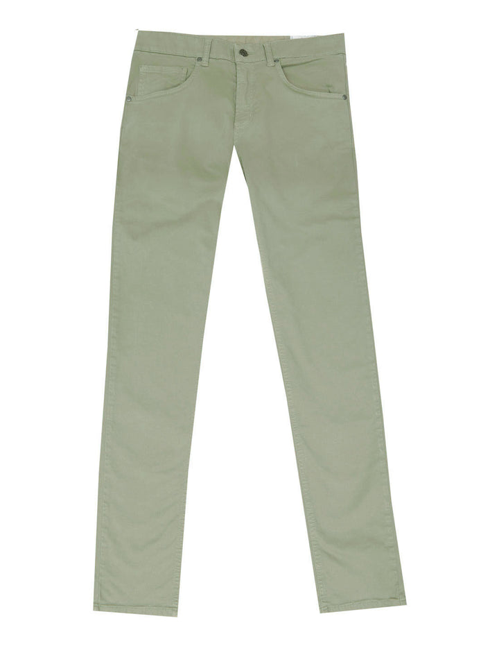 Pantalón   5b satén lavado Verde