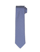 Corbata nudos Azul/blanco