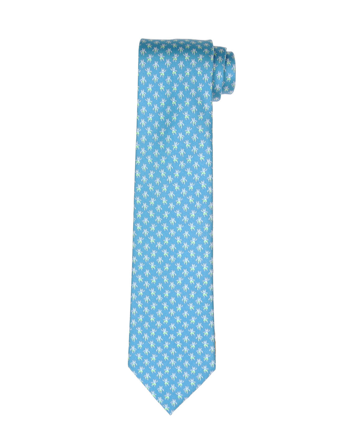 Corbata ositos Azul/verde
