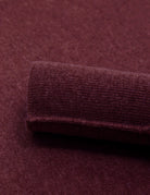 Jersey cashmere pico Berenjena