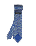 Corbata barandilla peq. Azul/azul