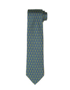 Corbata barandilla peq. Azul/verde