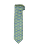 Corbata barandilla peq. Verde/azul