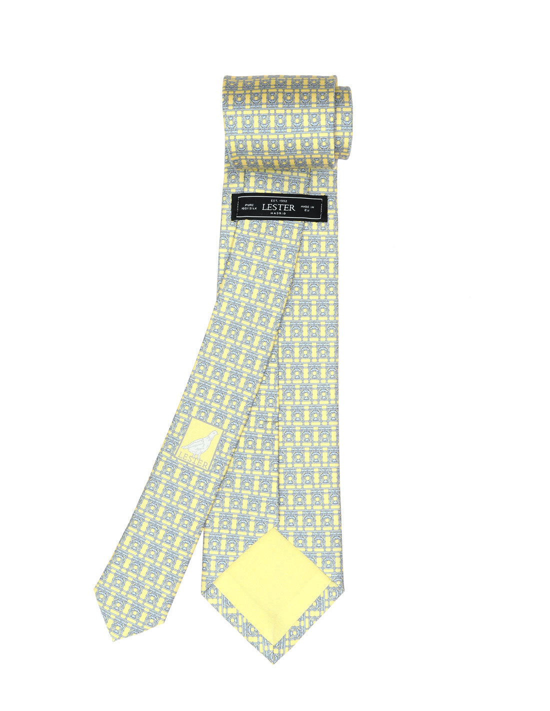 Corbata barandilla peq. Amarillo/azul