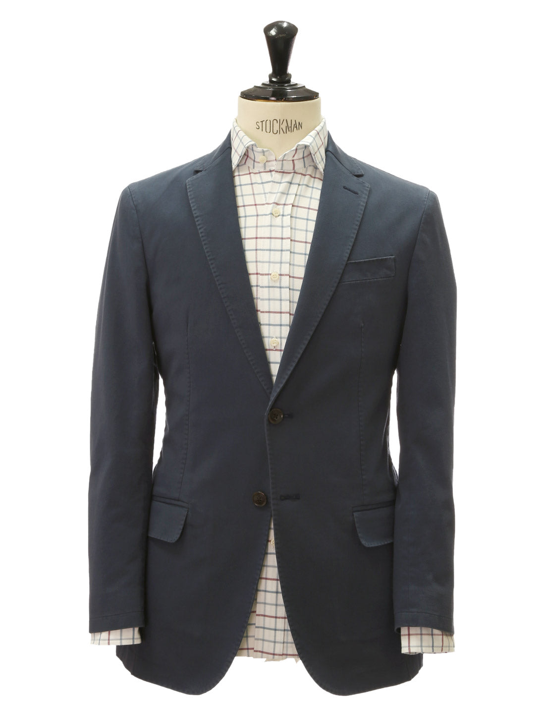 Chaqueta gabardina lavada Azul