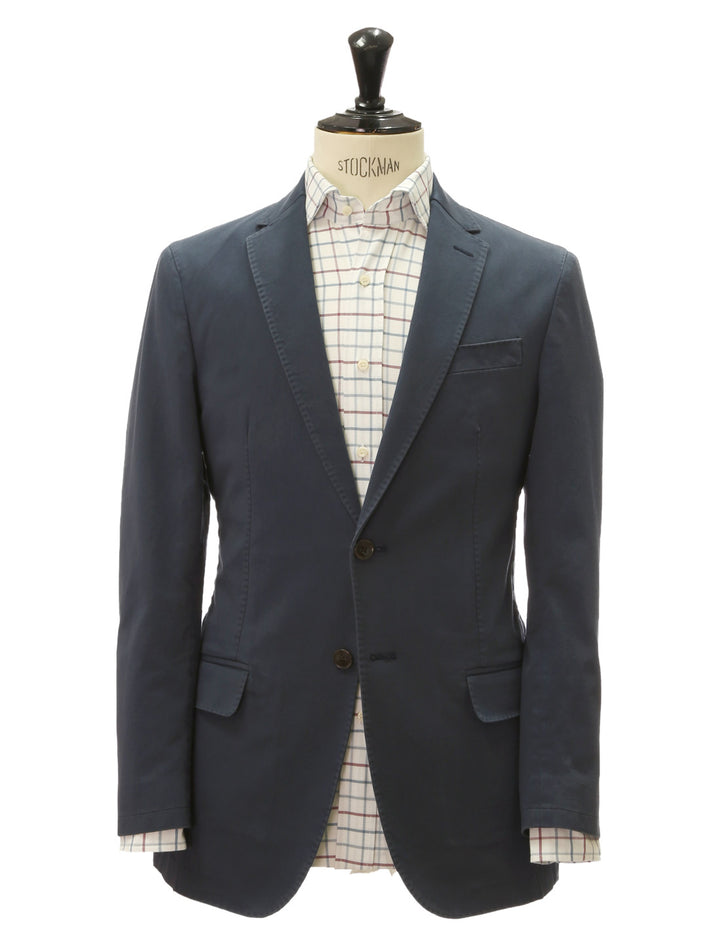 Chaqueta gabardina lavada Azul