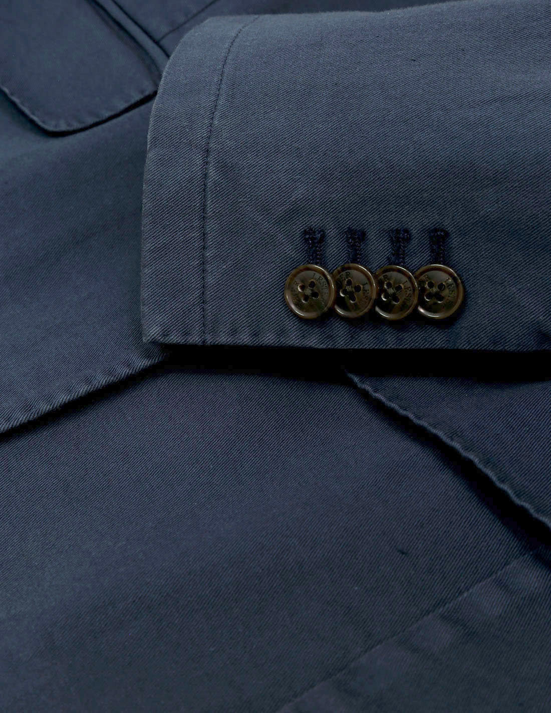 Chaqueta gabardina lavada Azul