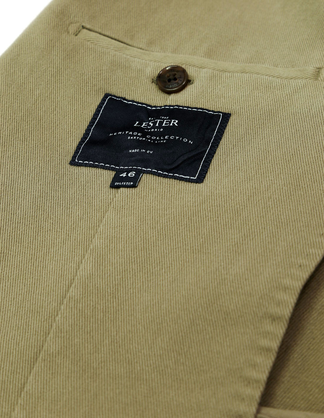 Chaqueta sarga Verde