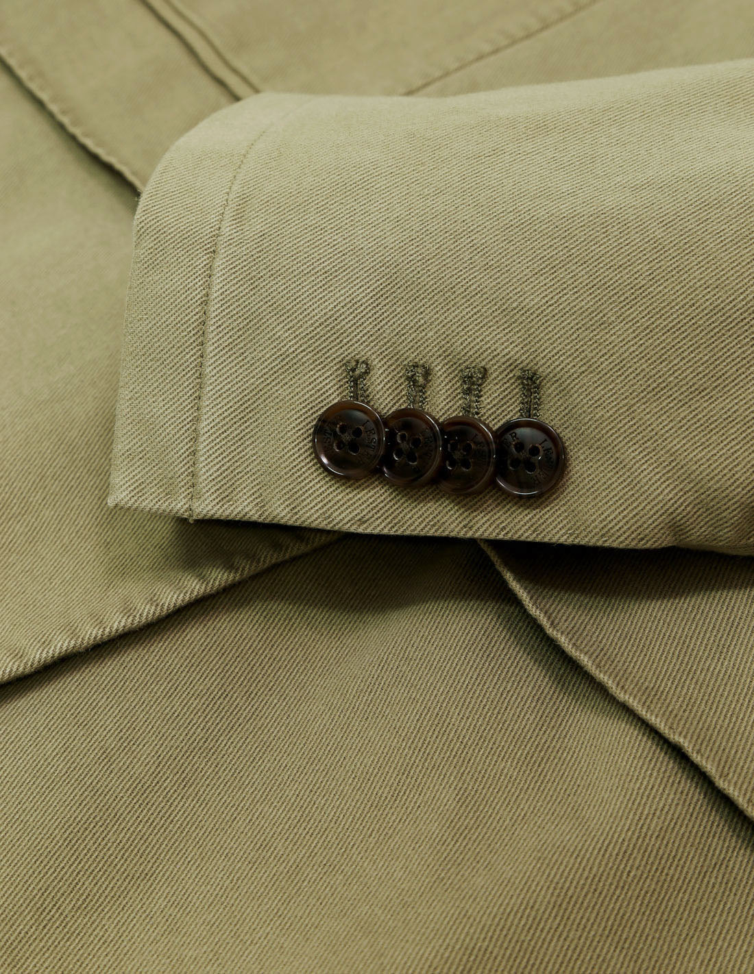 Chaqueta sarga Verde