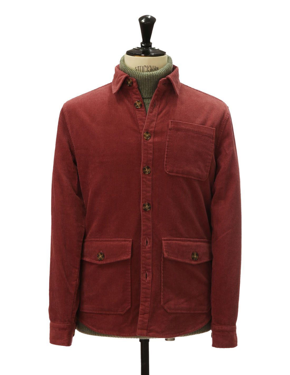 Camisa pana bolsillos Rosa