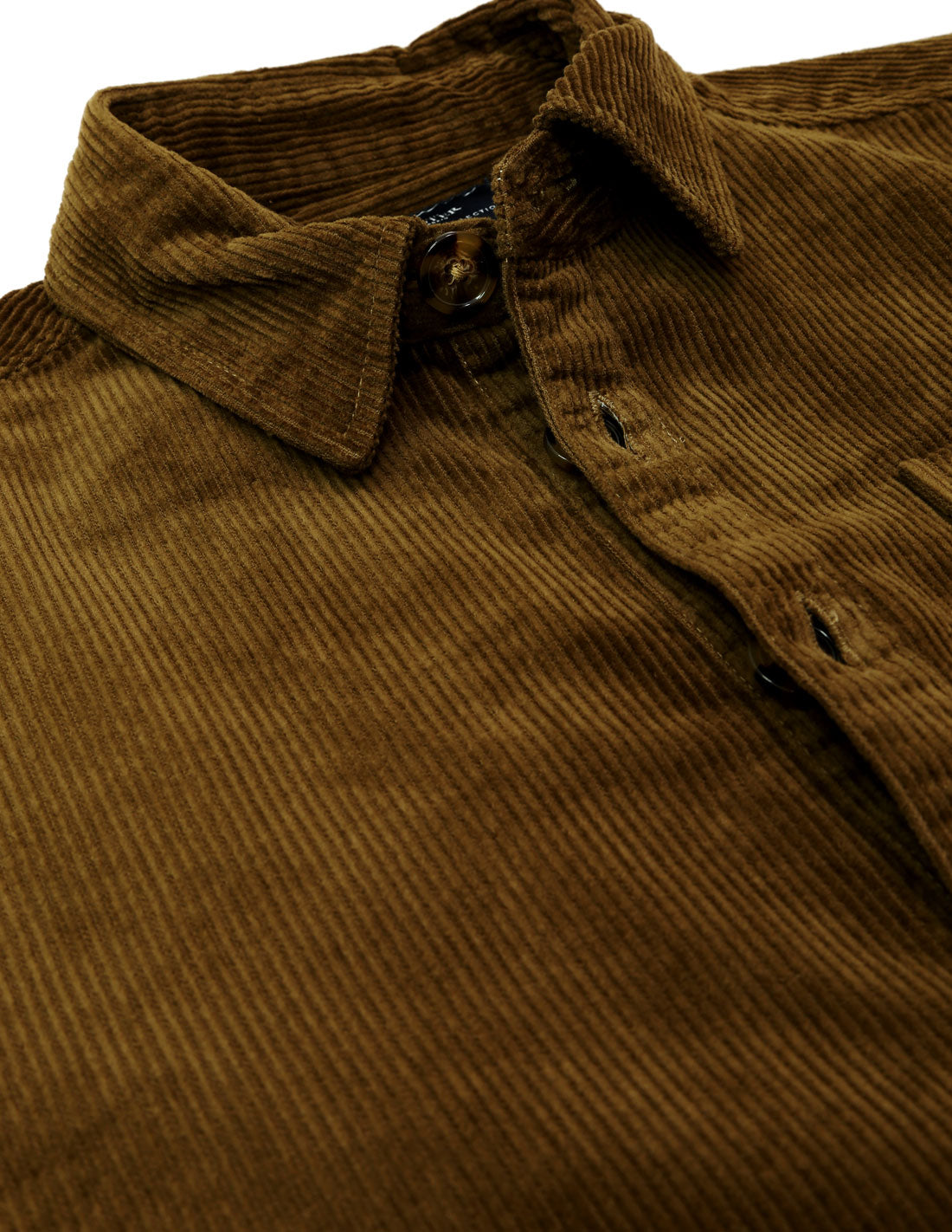 Camisa pana bolsillos Kaki