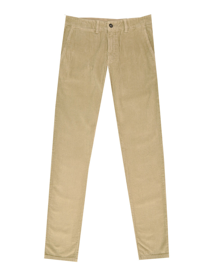 Pantalón pana gorda Beige