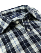 Camisa sport principe de gales Azul
