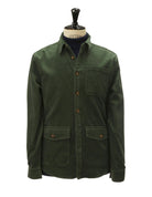 Camisa pana bolsillos Verde