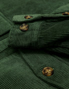 Camisa pana bolsillos Verde