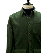 Camisa pana bolsillos Verde