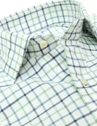 Camisa sport viela cuadro medio Azul/verde