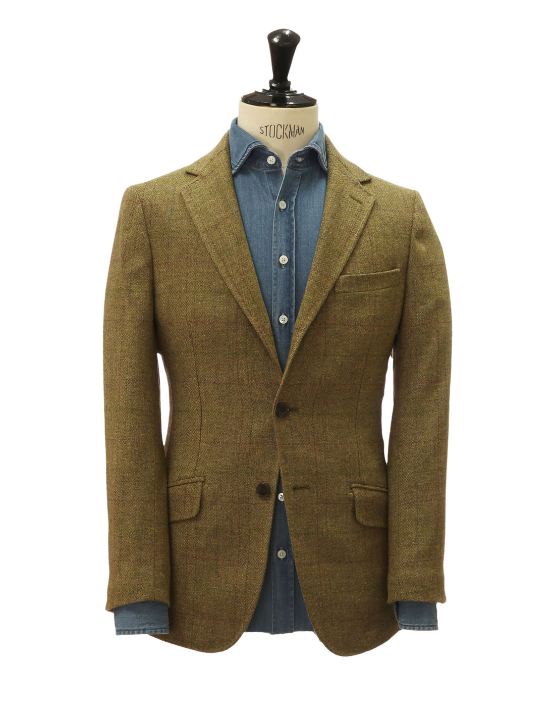 Chaqueta tweed cardiff Verde