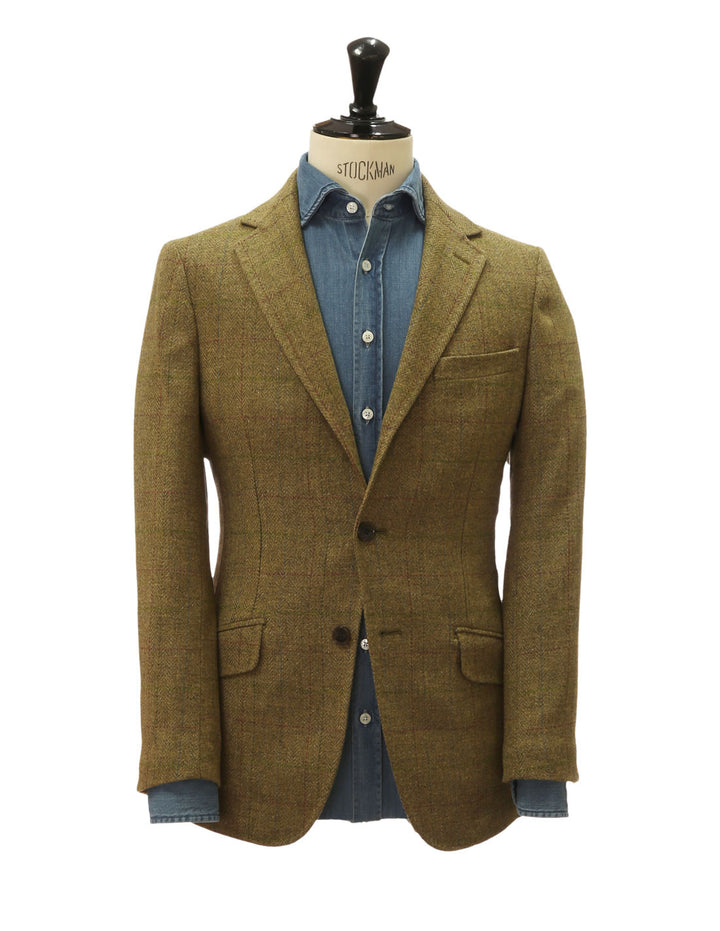 Chaqueta tweed cardiff Verde