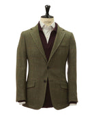Chaqueta tweed kent Verde
