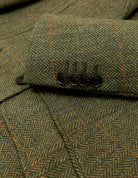 Chaqueta tweed kent Verde
