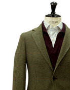 Chaqueta tweed kent Verde