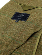 Chaqueta tweed essex Verde